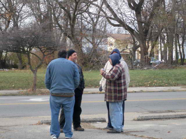 barron and dave talking with clients dec 08